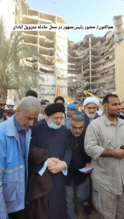 رئیس جمهور صبح جمعه ۱۳ خردادماه در محل حادثه متروپل